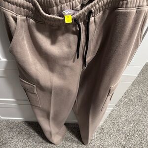 Comfy Kids Tan Joggers